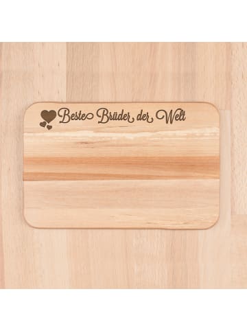 Mr. & Mrs. Panda Holzbrett Brüder mit Spruch in Transparent