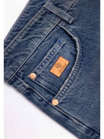 Carlo Colucci 5-Pocket-Jeans BRONX in Blau