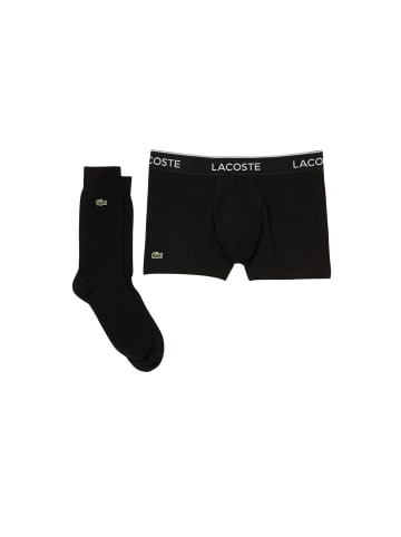 Lacoste Set Boxershorts und 1 Paar Socken in schwarz