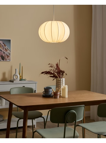 Beliani Pendelleuchten OKER in Weiß - (W) 38 x (H) 83 x (L) 38 cm