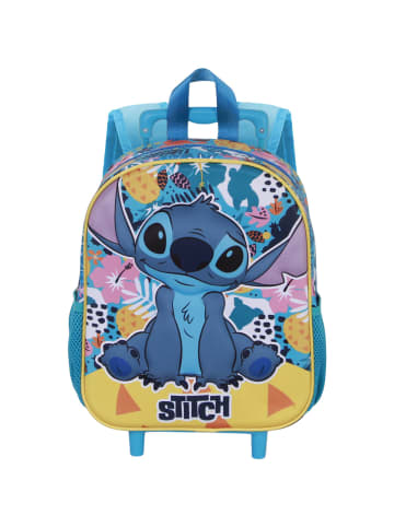Disney Rucksack Lilo and Stitch Colors-Small 3D with Wheels in tuerkis