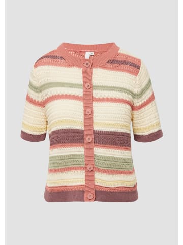 QS Strickjacke in 08G0_helles sand