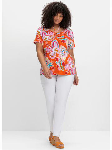 sheego by Joe Browns Neckholdershirt in hummer-gemustert