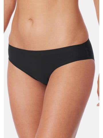 Schiesser Slip Invisible Cotton in Schwarz