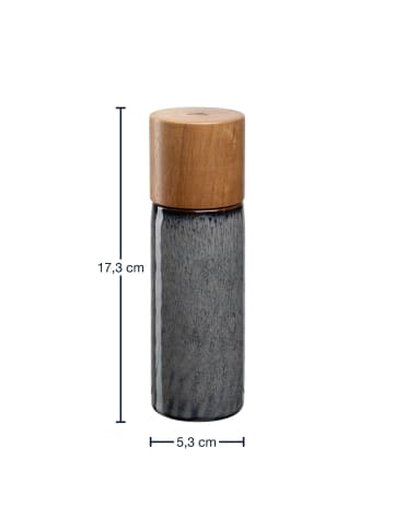LEONARDO Gewürzmühle MATERA 17 cm in anthrazit