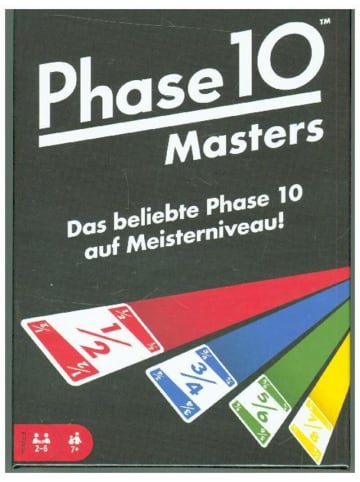 Mattel Phase 10 Masters Kartenspiel