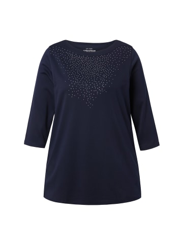 Ulla Popken Shirt in dunkles marine