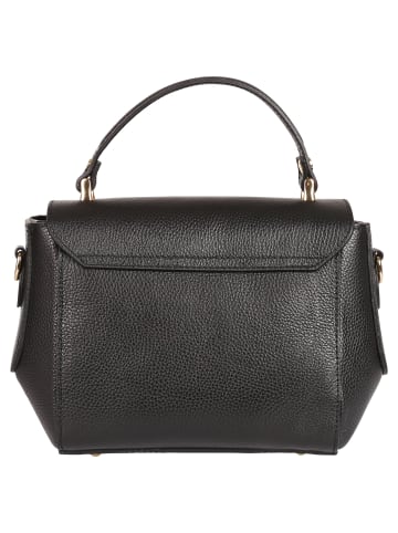 Florence Leder Handtasche Florence Tasche schwarz ca. 26cm