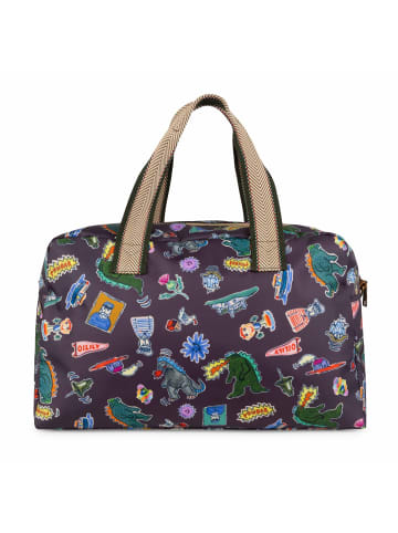 Oilily Salt Marsh Souls Aloha Sporttasche 25 cm in forged iron