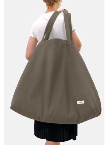 The Organic Company Schultertasche Big Long 90x45x25cm in Grau