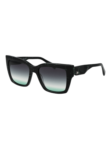 Ana Hickmann Damen Sonnenbrillen Quadrat Schwarz