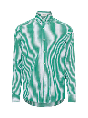 Gant Hemd in grün weiß