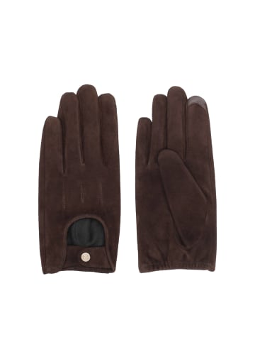 Kazar Handschuhe (Echt-Leder) in Dunkelbraun