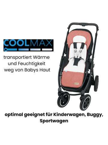 Odenwälder Babycool-Auflage für Schalensitze in Siena