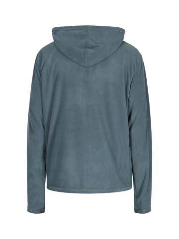 keepsuwarm Herren Fleecejacke in Türkis Grau