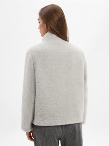 comma Jacke in hellgrau ecru - 0001