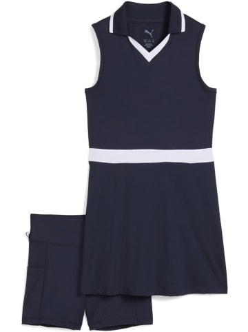 Puma Kinder-Sportrock "GirLongsleeve Golf Dress" in Blau