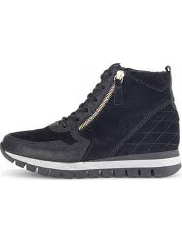 Gabor Comfort Damen Stiefel/Boots ungefüttert  in Schwarz