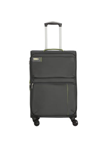 D&N Travel Line 6700 4 Rollen Trolley 60 cm in grau