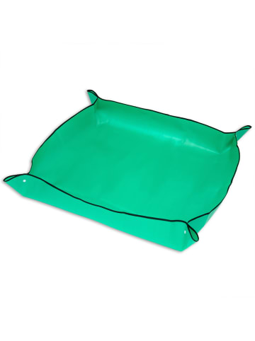 Intirilife Pflanzenmatte Gartenmatte zum Umtopfen von Pflanzen 51.5 x 60 x 18.8 cm in Grün