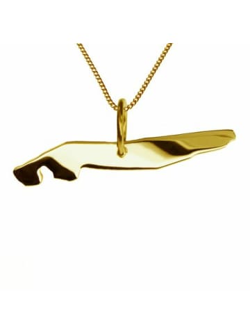 Schmuckador Halskette 50cm Norderney in gold