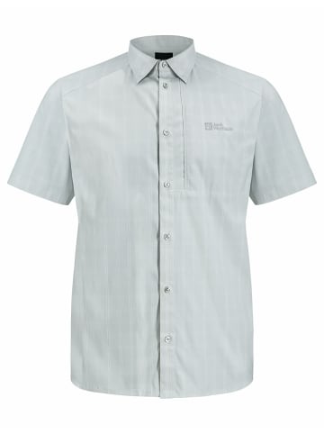 Jack Wolfskin Kurzarm FreizeitHemd für Herren in grau