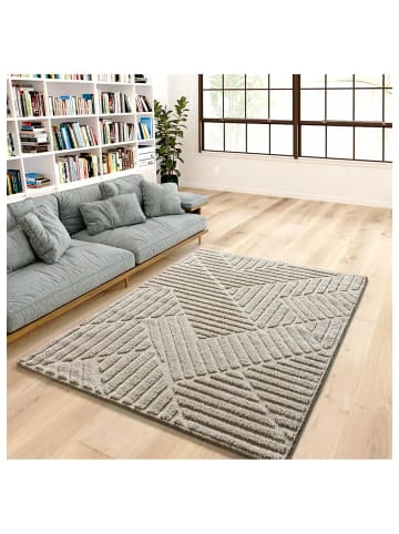 Atticgo Hochflor-Teppich NUMA in beige