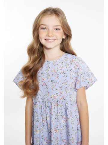 DreiMaster Mädchen (Kids) Kleid in Hellblau Blume
