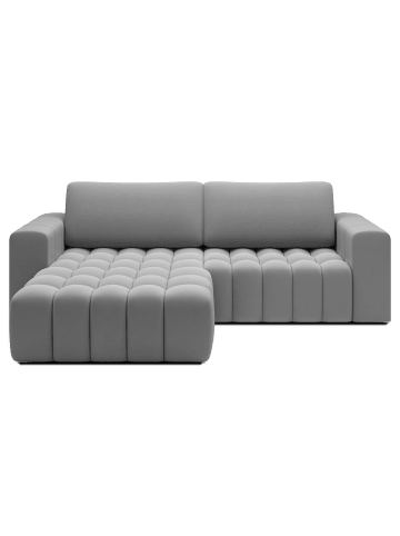 MF Design Bonita Recamiere Links in Hellgrau -  (L) 175 x (B) 250 x (H) 92 cm