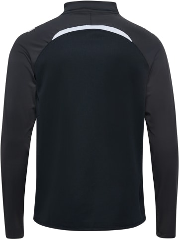 Hummel Trainingsjacke "Lead 2.0 Half Zip" in Schwarz