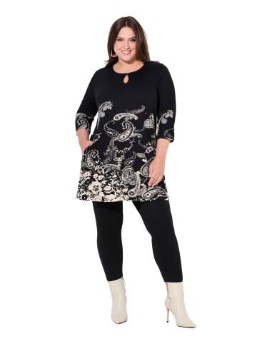 Ulla Popken Longshirt in schwarz