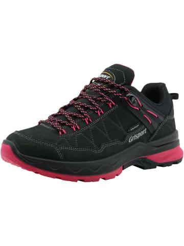 Grisport Freizeitschuhe Schnürschuh in schwarz/pink