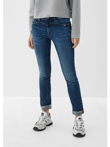 QS Jeans-Hose lang in Blau