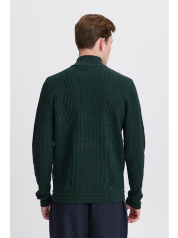 CASUAL FRIDAY Troyer CFKARL halfzip structured knit 20505296 schicker Troyer Pullover in Grün