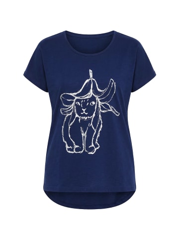 Ulla Popken Shirt in tintenblau