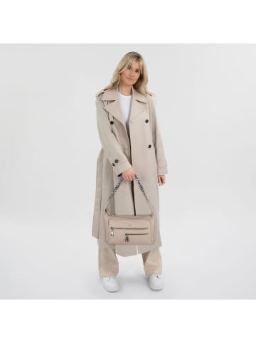 Replay Schultertasche 32 cm taupe gray