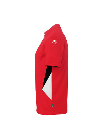 uhlsport  POLO SHIRT Equipe 29 in rot/weiß/schwarz