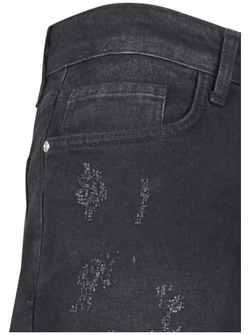 2Y Premium Tapered Jeans in black
