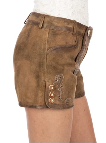 MADDOX Lederhose DALIA in sand