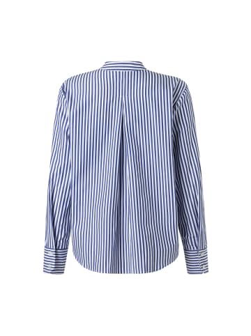 März Bluse in indigo weiß