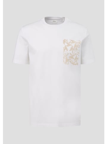 s.Oliver T-Shirt in 01D1_weiß