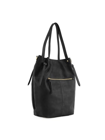 FREDs BRUDER Just Easy Schultertasche Leder 42 cm in black