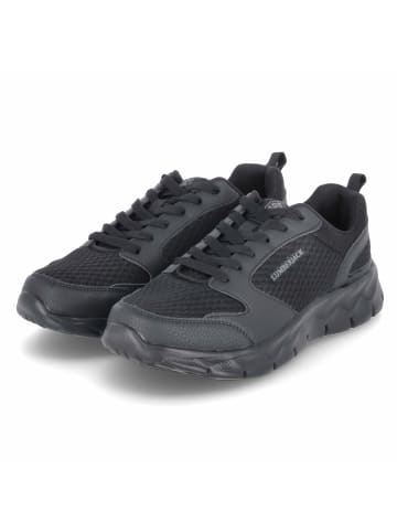 Lumberjack Schnürhalbschuh in schwarz