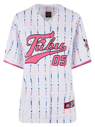 FUBU FUBU T-Shirts in white/pink