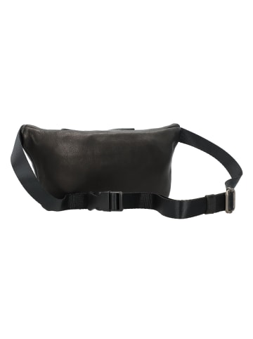 Pride and Soul Street Gürteltasche Leder 33 cm schwarz