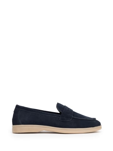 Wittchen Klassische Damenschuhe Mokassins Aus Wildleder in Dark blue