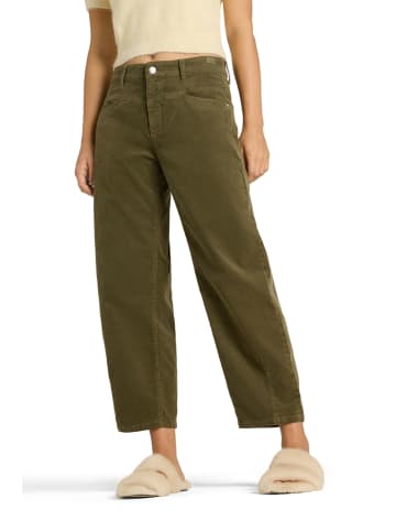 CAMBIO  Elin Cordhose Barrel Fit in Evergreen