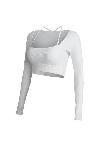 YEAZ CLUB LEVEL Long Top in weiß