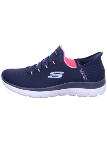 Skechers Damen- Schnürschuhe SUMMITS - DIAMOND DREAM in Blau