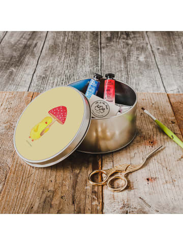 Mr. & Mrs. Panda Kaffeedose Küken Fliegenpilz ohne Spruch in Gelb Pastell